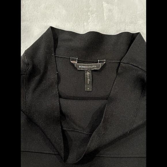 BCBGMAXAZRIA Black Simone Alexa Bandage Mini Skirt Small Y2K Bodycon - Picture 12 of 12